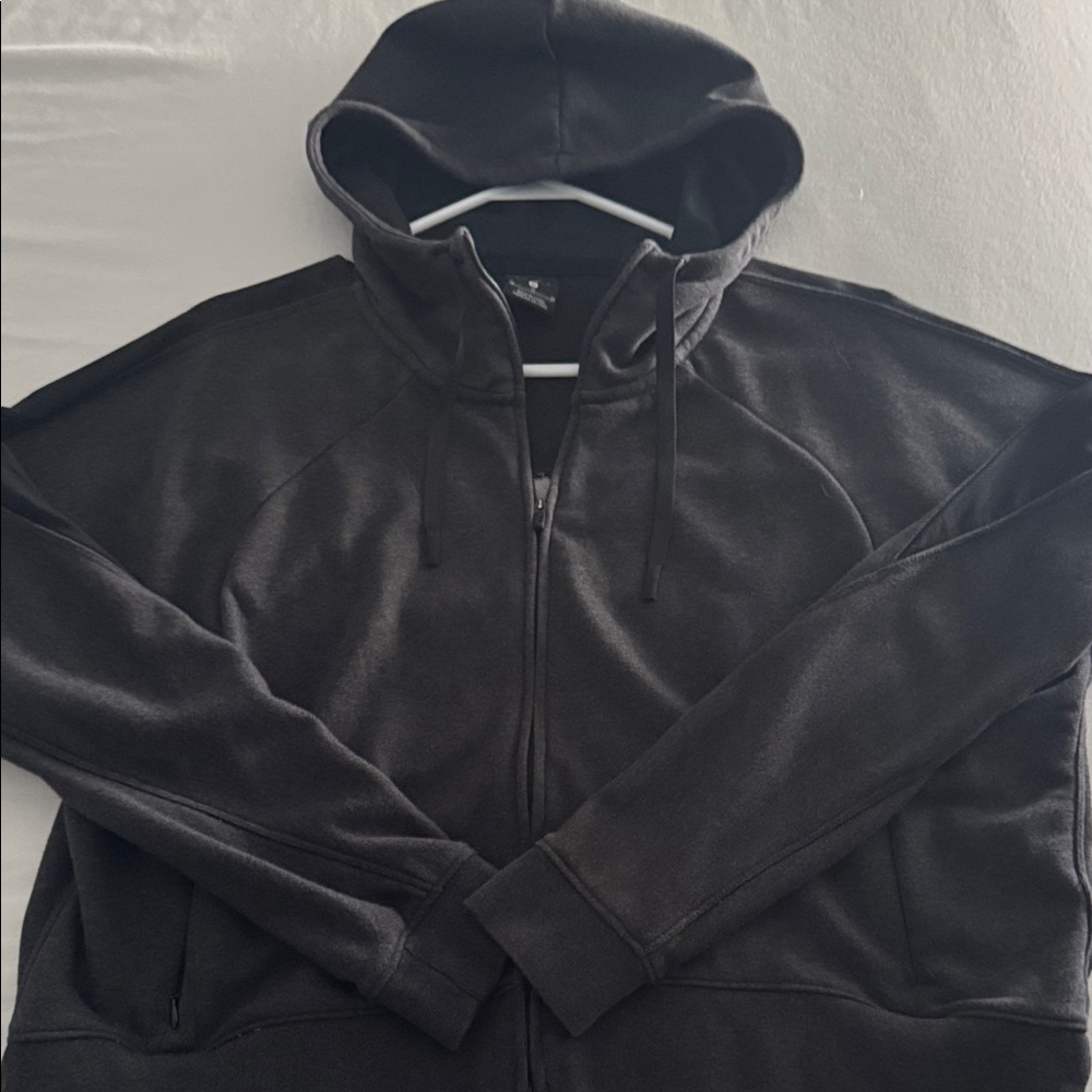 Nike Women's Black Zip Front Hoodie